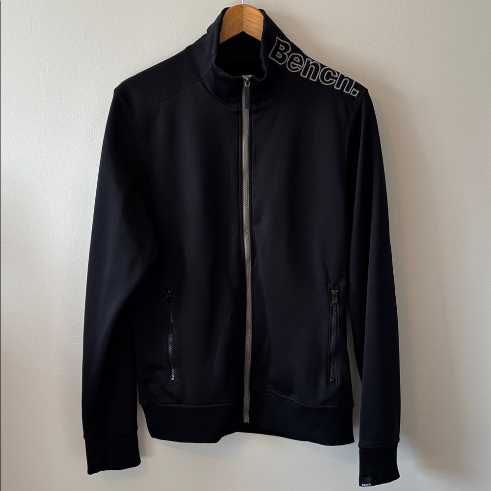 Bench Black Full-Zip Men's Jacket